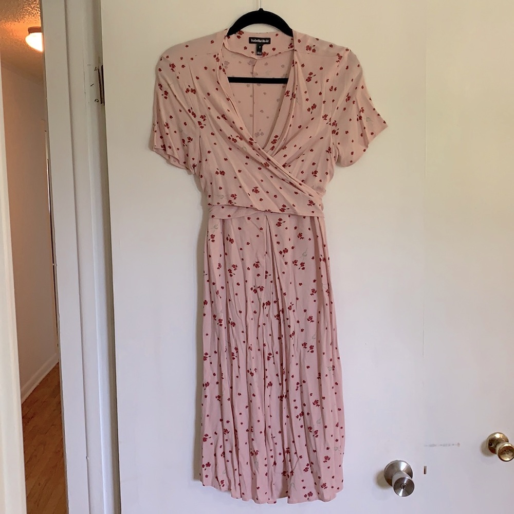 Isabella Oliver wrap front floral dress
